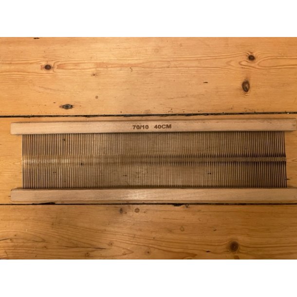 Vævekam i metal til rammevæv, 070 cm. 70/10 - 100/10
