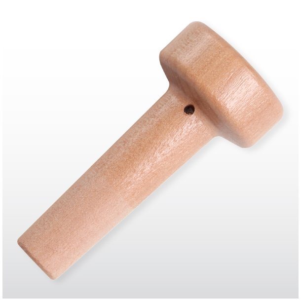 Spændeknop, mindre, lakeret. Passer til E-spinder 3, Joy 2 og Kiwi 3.
