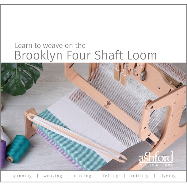 Lean to Weave on Brooklyn Loom.